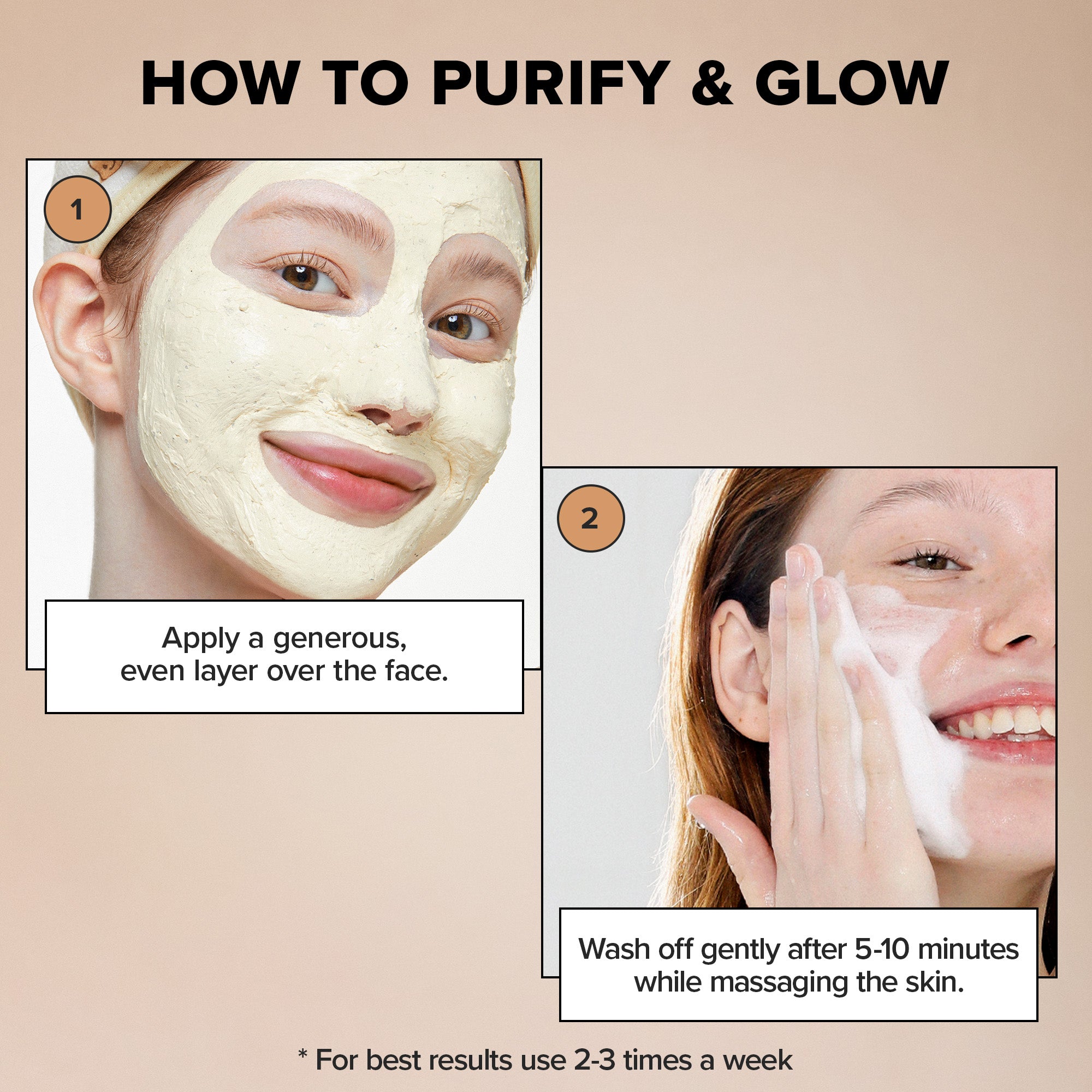 Wash Off Face Mask - Cookie O' Glow