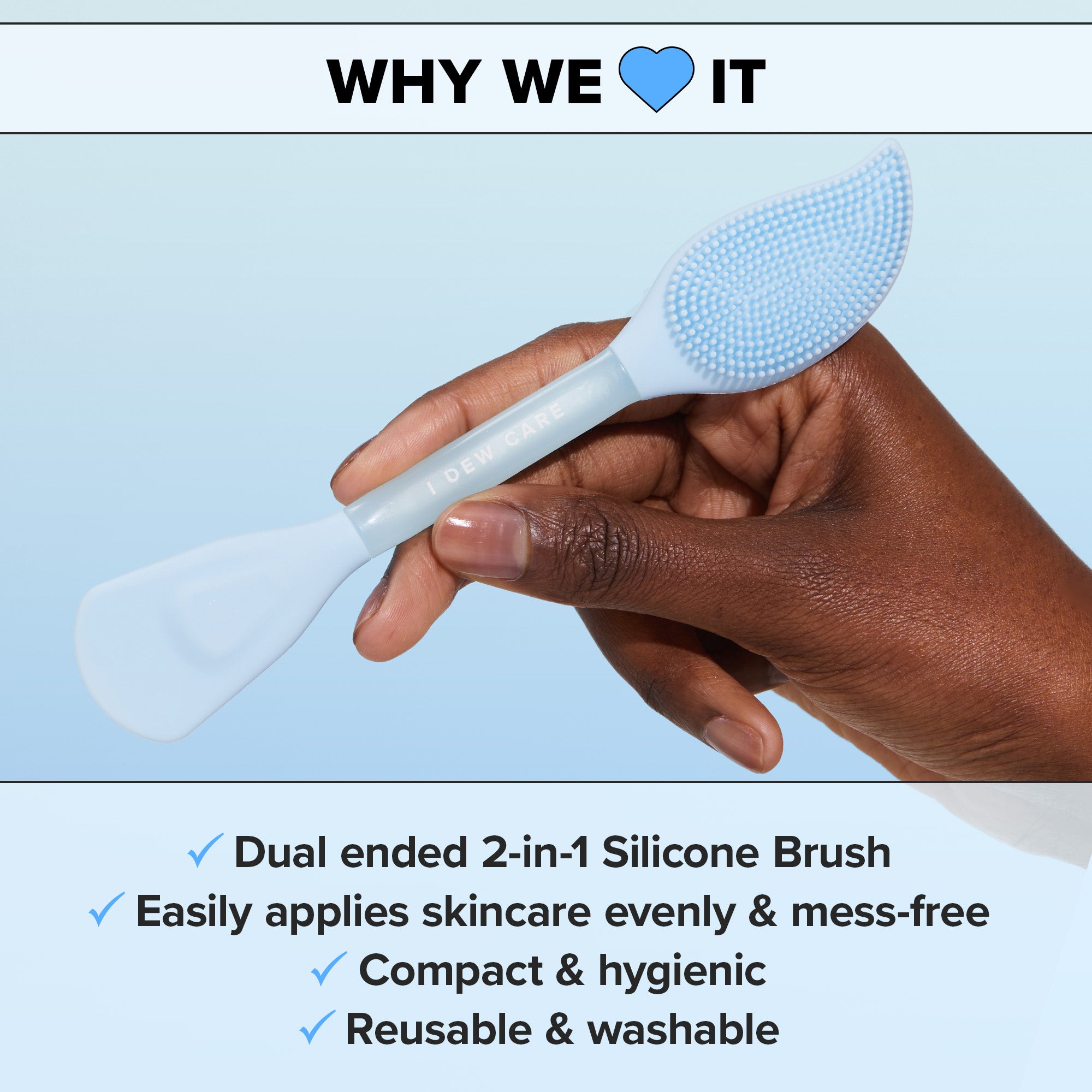 2-in-1 Silicone Mask Brush