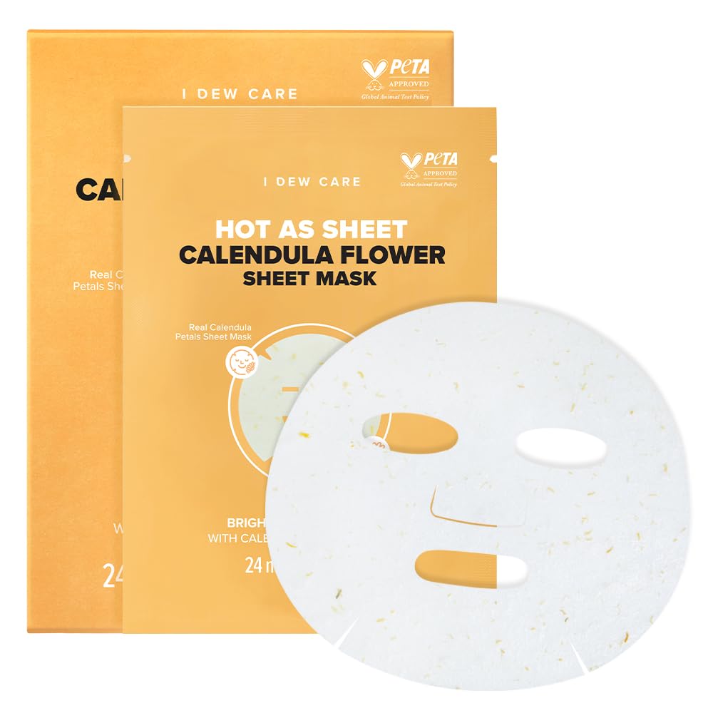 Hot As Sheet Calendula Flower Sheet Mask 10EA
