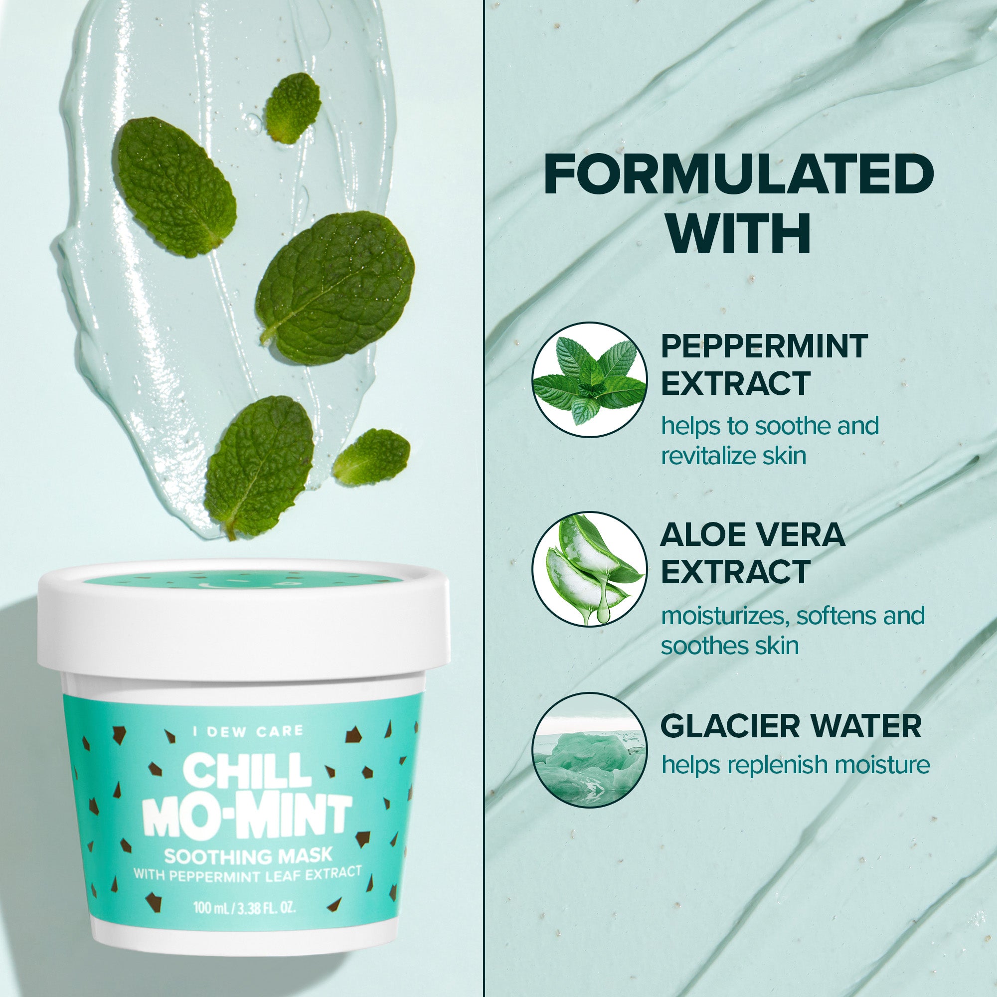 Wash Off Face Mask - Chill Mo-Mint