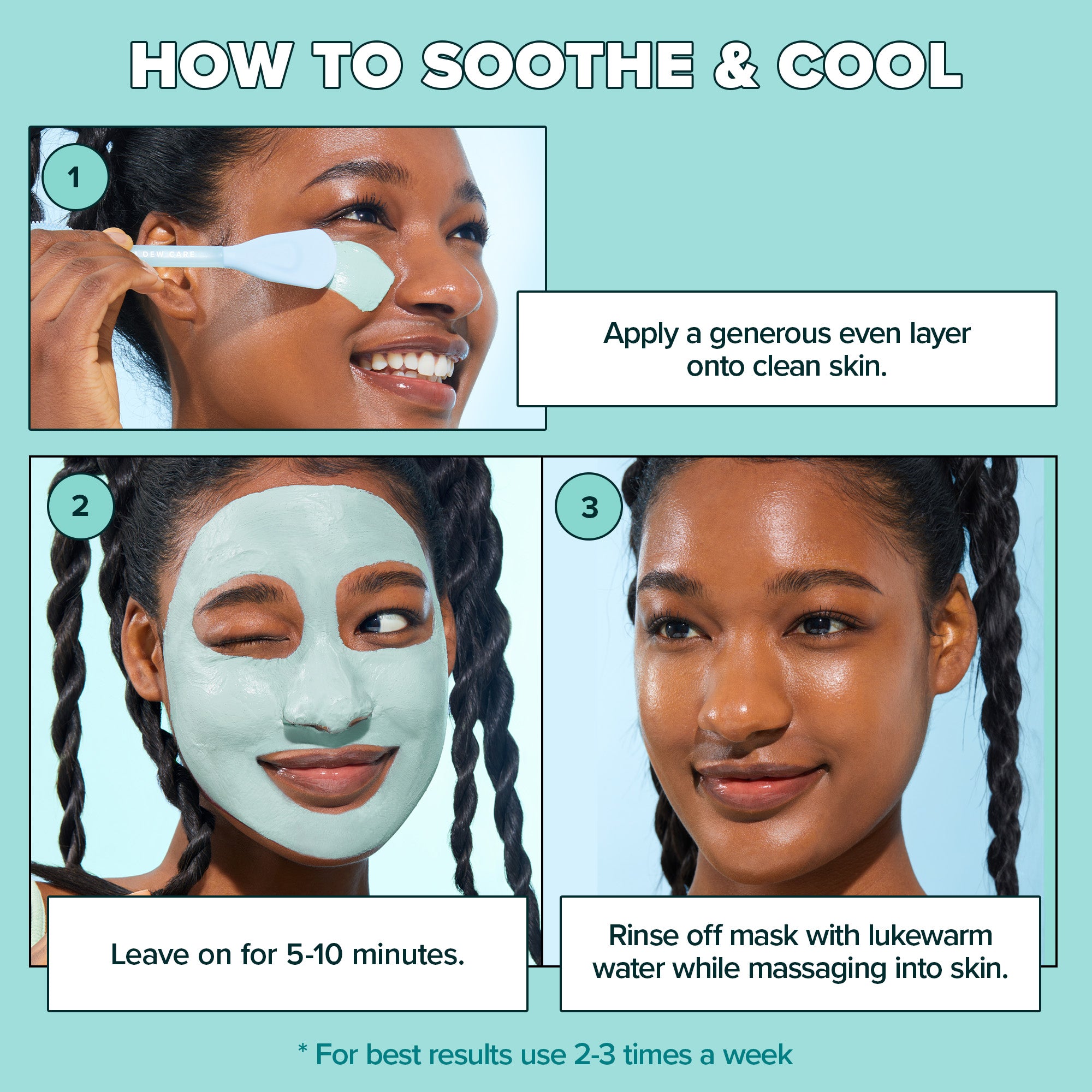 Wash Off Face Mask - Chill Mo-Mint