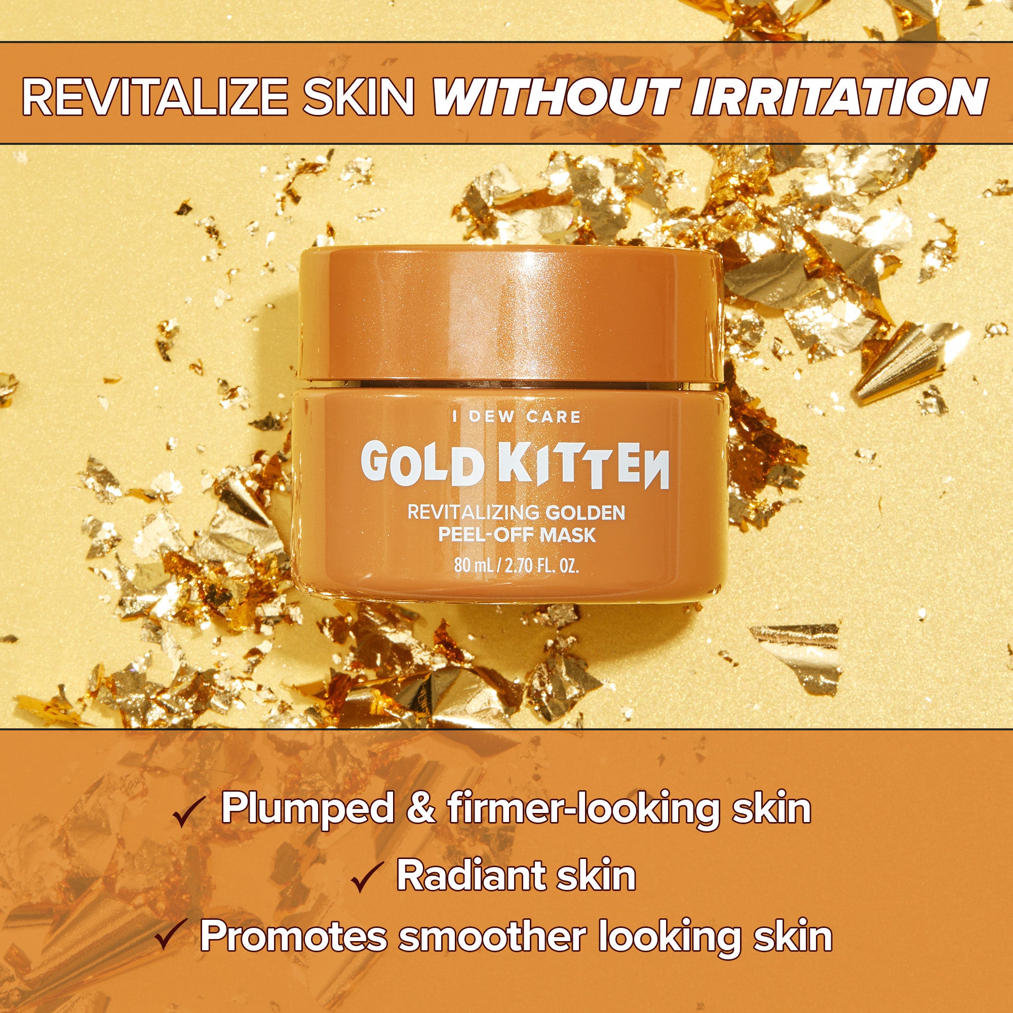 Peel-off Mask - Gold Kitten