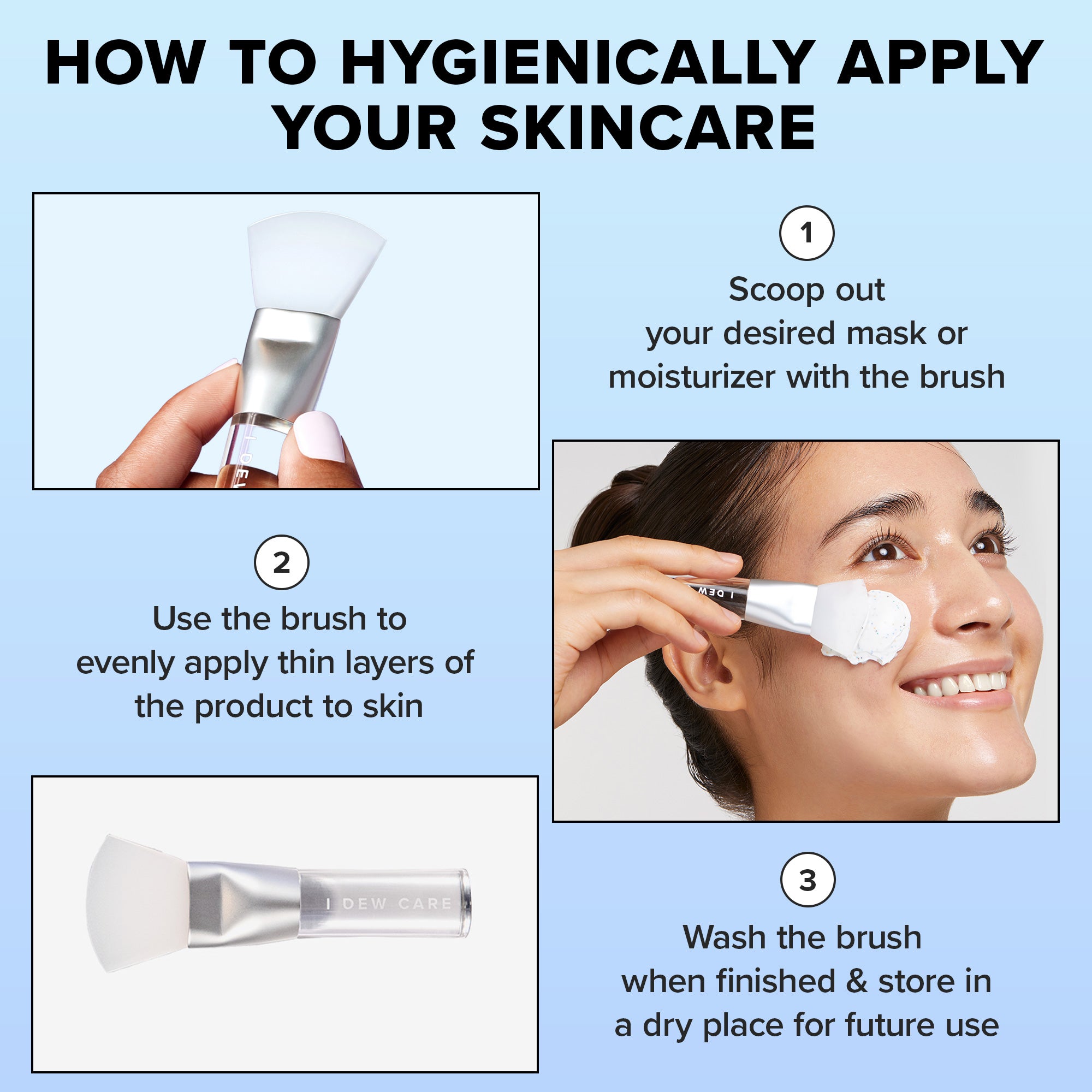 Silicone Mask Brush