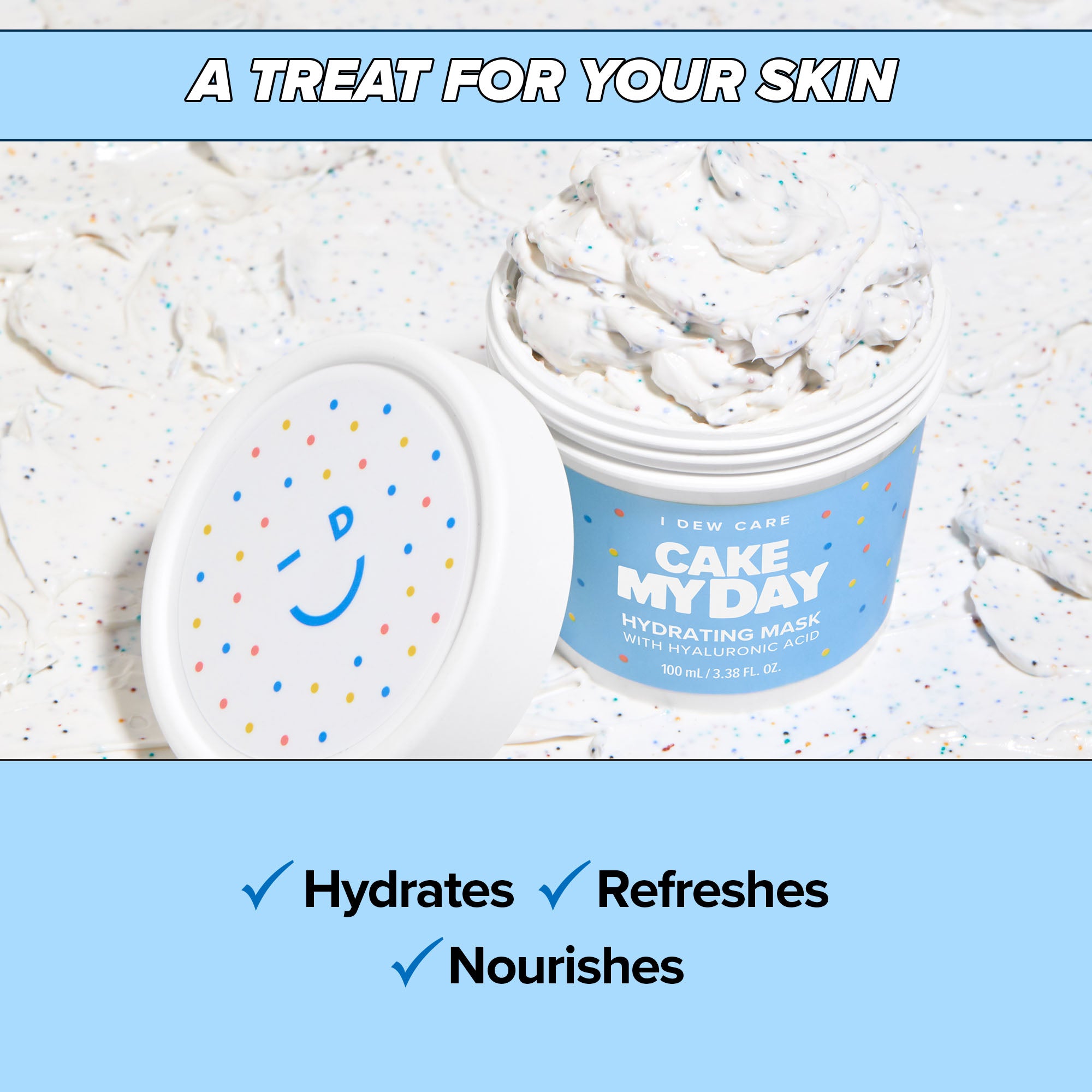 Wash Off Face Mask - Cake My Day