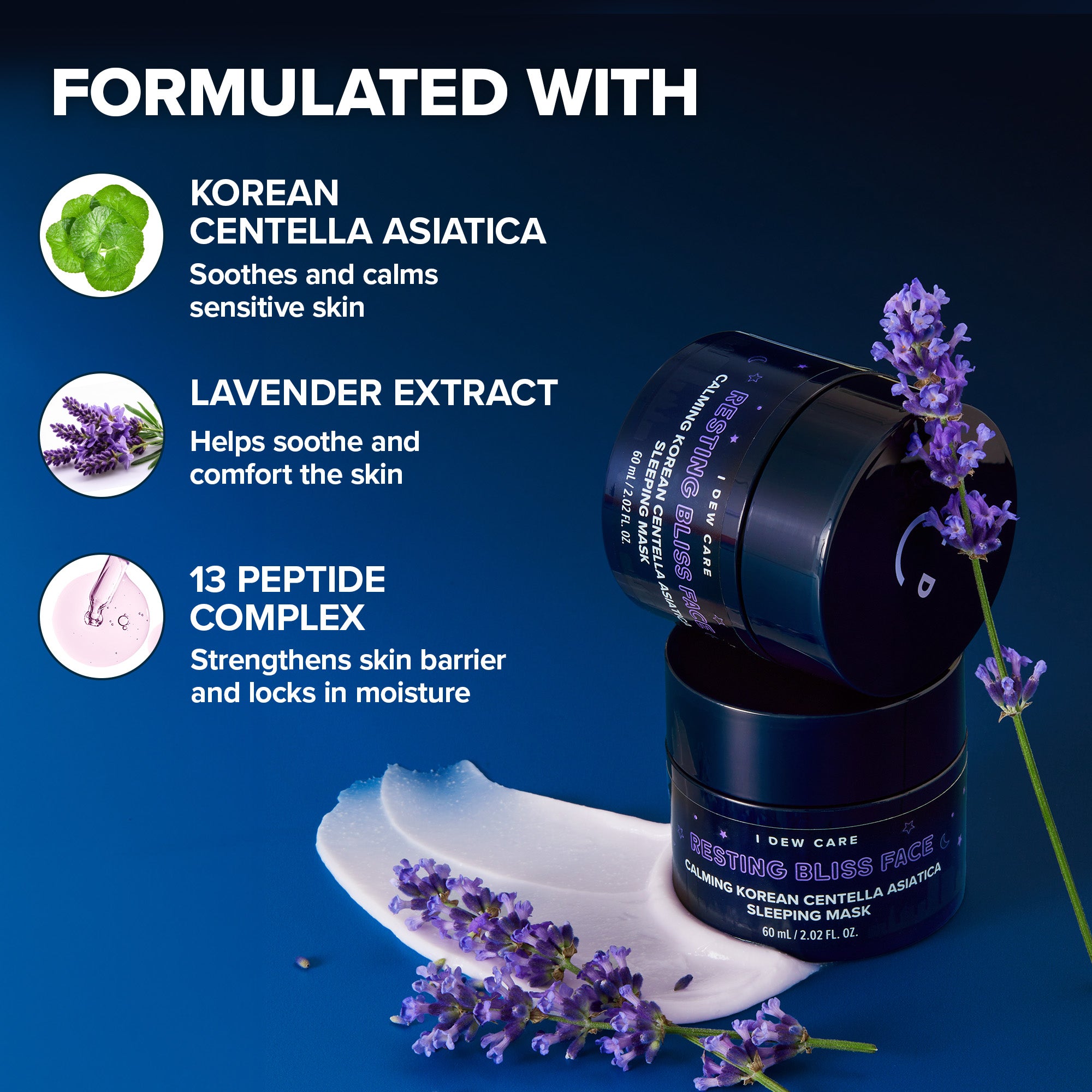 Sleeping Mask - Resting Bliss Face