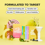 Glass Skin Face Mask Variety Pack - Let's Do This Sheet