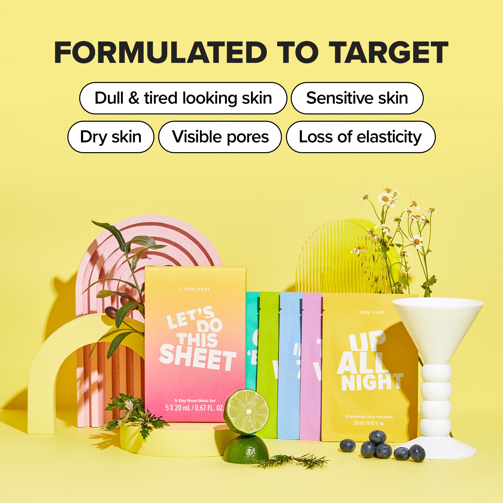Glass Skin Face Mask Variety Pack - Let's Do This Sheet