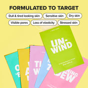 Glass Skin Facial Sheet Mask Variety Pack - Let's Get Sheet Faced
