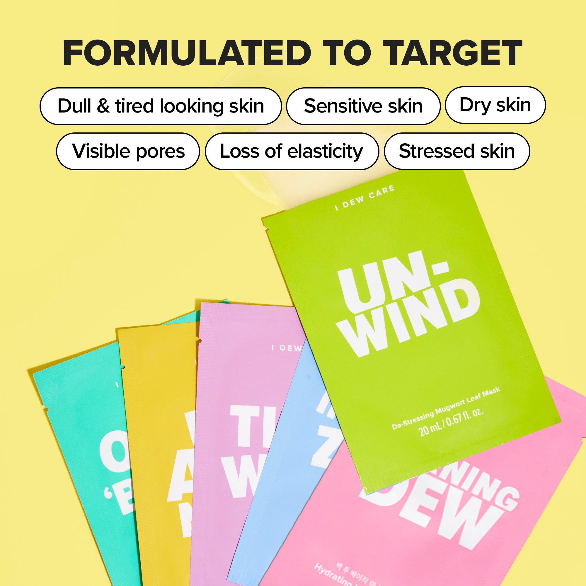 Glass Skin Facial Sheet Mask Variety Pack - Let's Get Sheet Faced