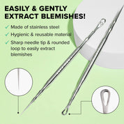 Dual-Tip Pimple Tool - Proper Popper