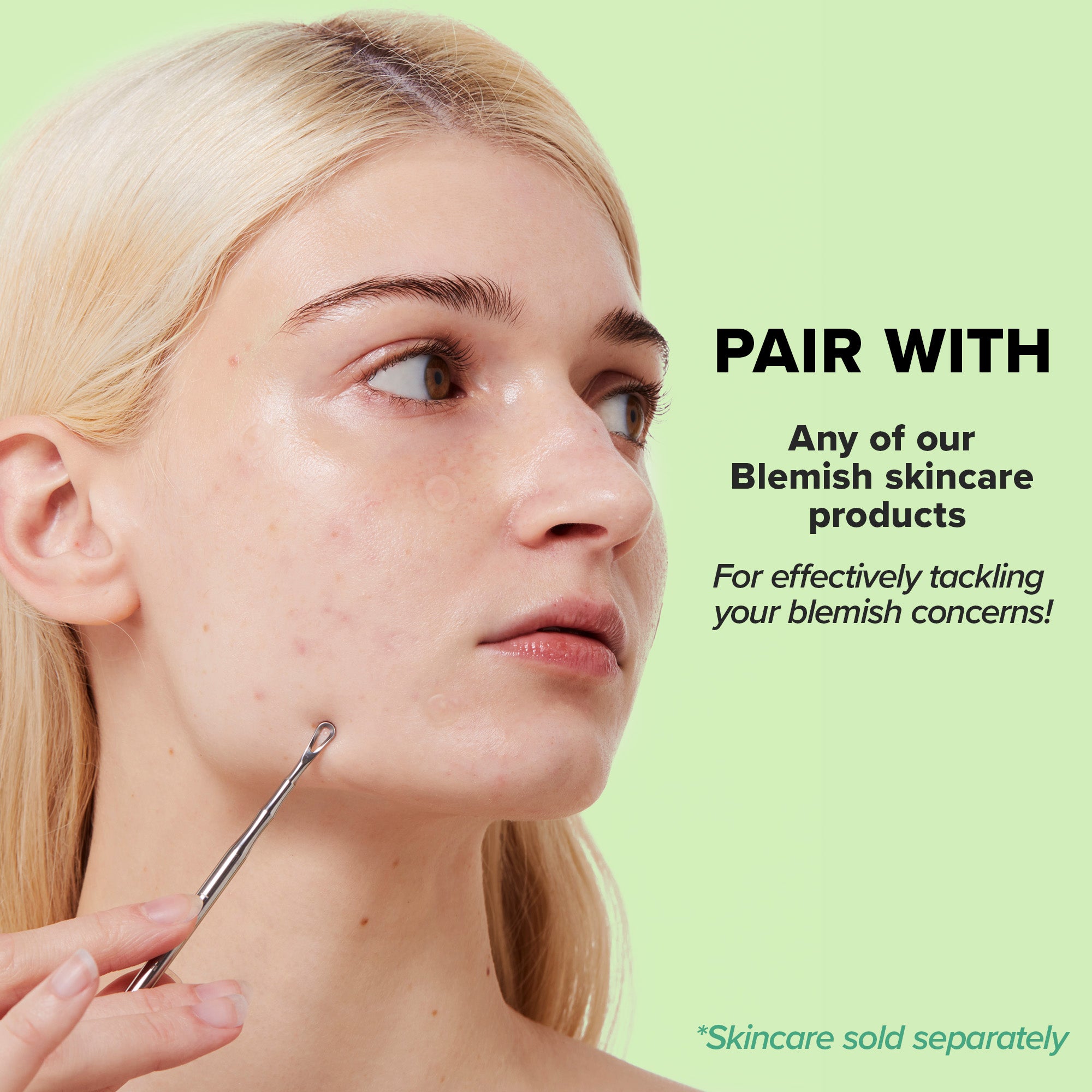 Dual-Tip Pimple Tool - Proper Popper