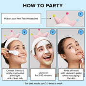 Wash Off Face Mask Set - Scoop Party