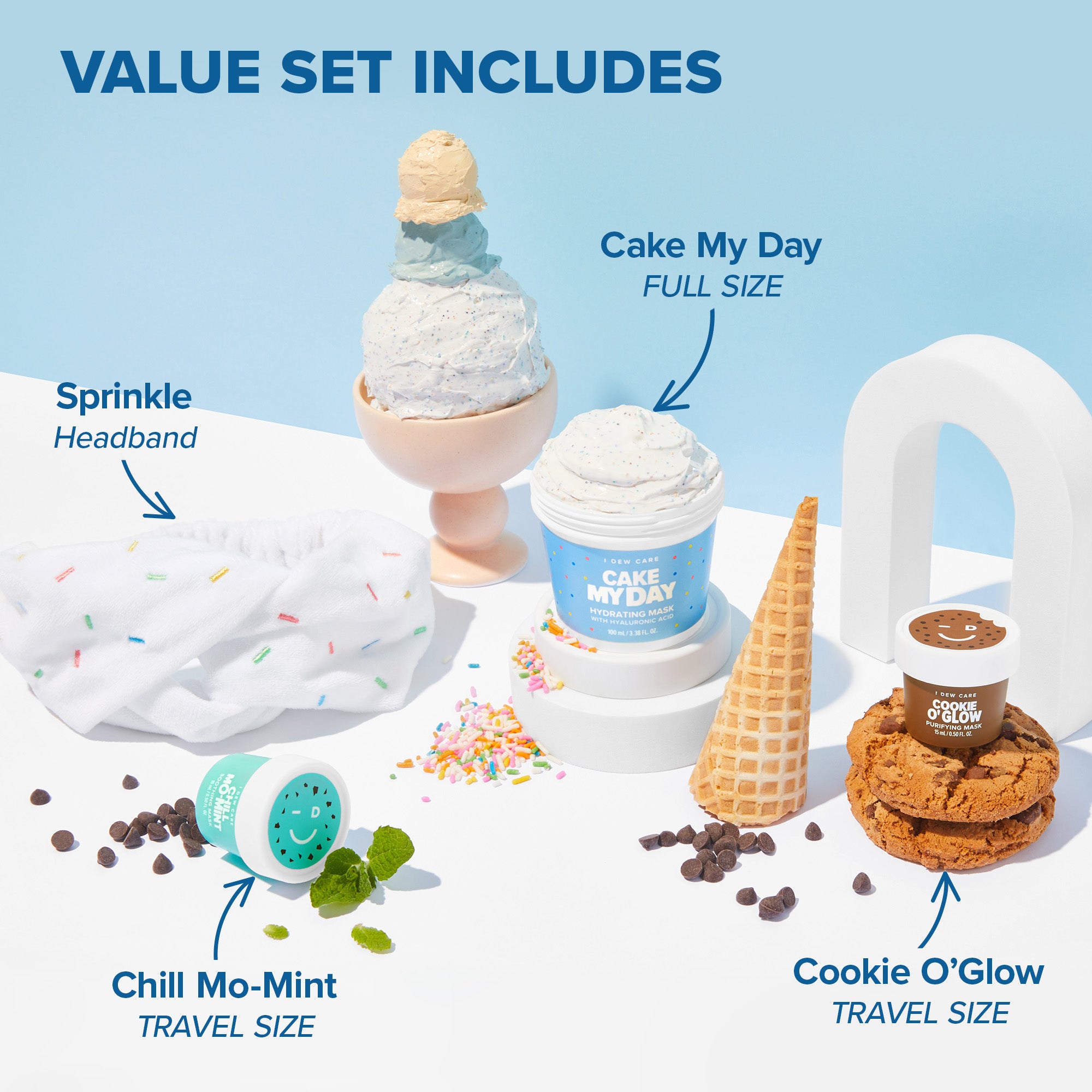 Wash Off Face Mask Set - Sundae Scoop