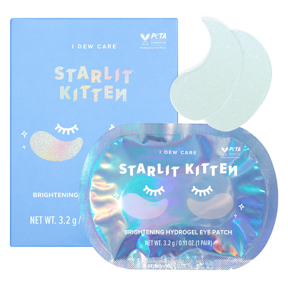 I DEW CARE | Starlit Kitten | Brightening Hydrogel Eye Patches