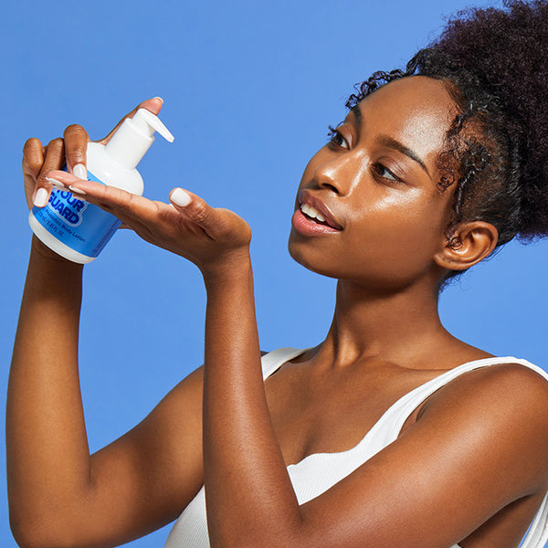 raise your guard - moisturizing body lotion