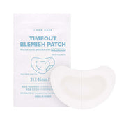 timeout blemish patch chin and cheeks - tea tree leaf acne patch - invisible acne patch for chin and cheeks