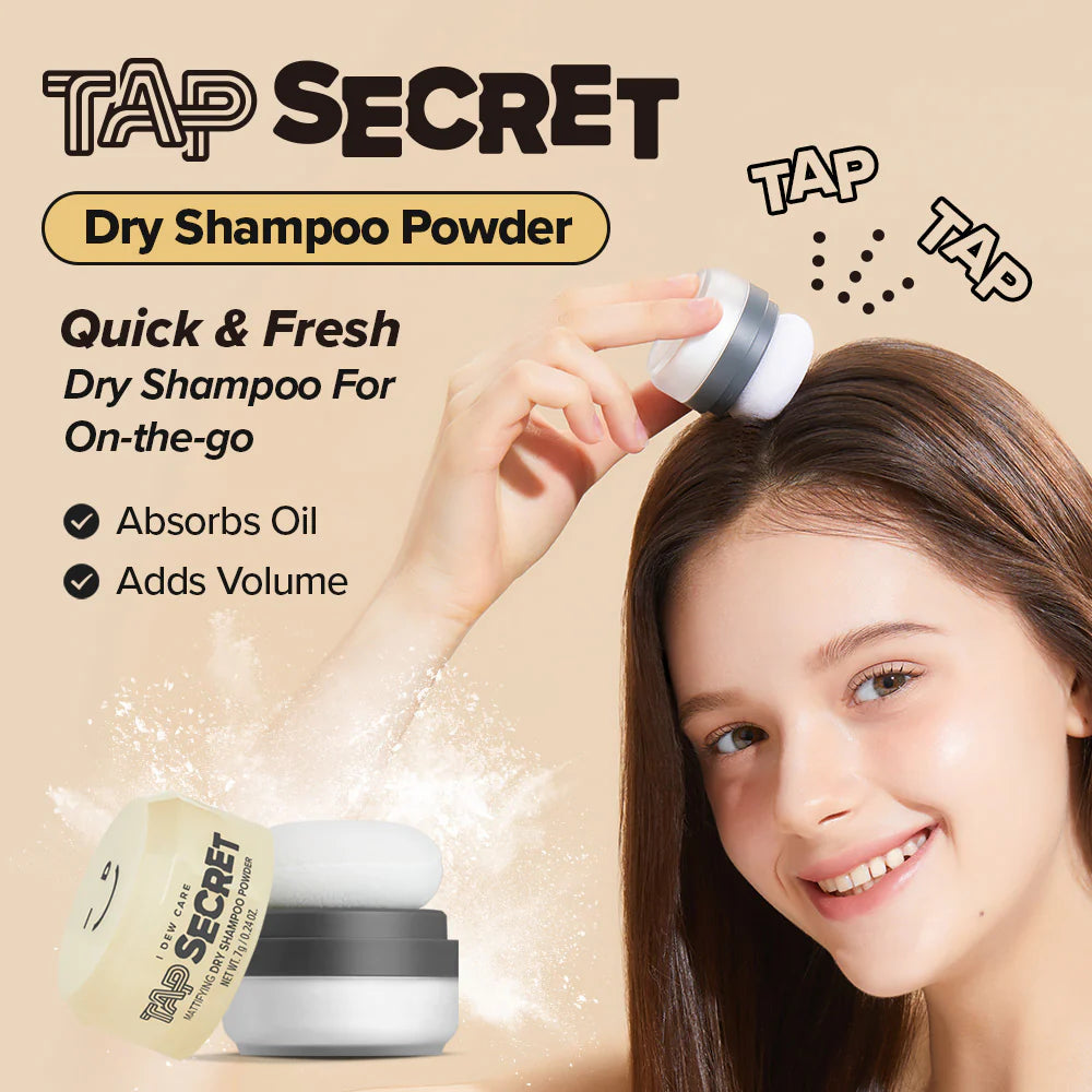 Tap Secret Refill Set - 2025 Holiday Limited Mattifying Dry Shampoo Powder