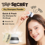 Tap Secret Refill Set - 2025 Holiday Limited Mattifying Dry Shampoo Powder