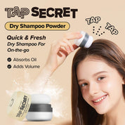 Tap Secret Trio- Mattifying Dry Shampoo Powder