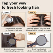 Tap Secret - Hair Brush