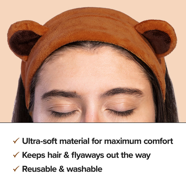 Brown Bear Headband