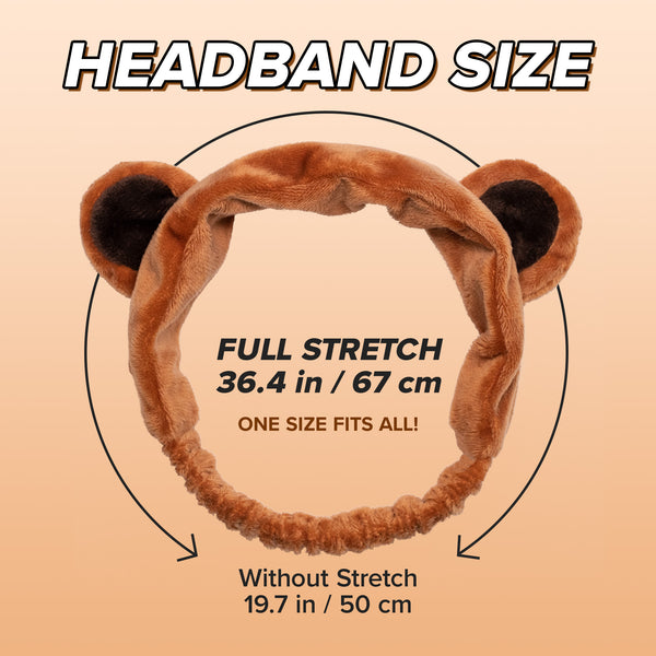 Brown Bear Headband