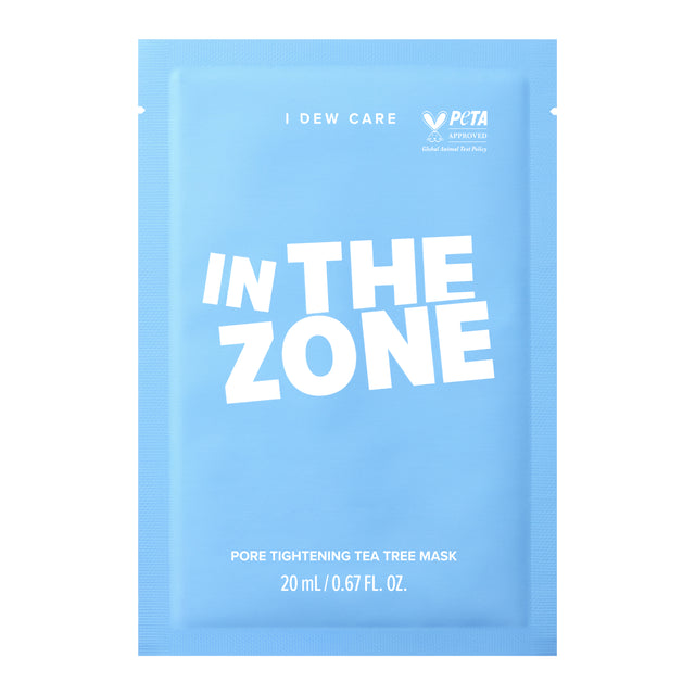 I DEW CARE | In The Zone Sheet Mask | Soothing Chamomile Flower Mask