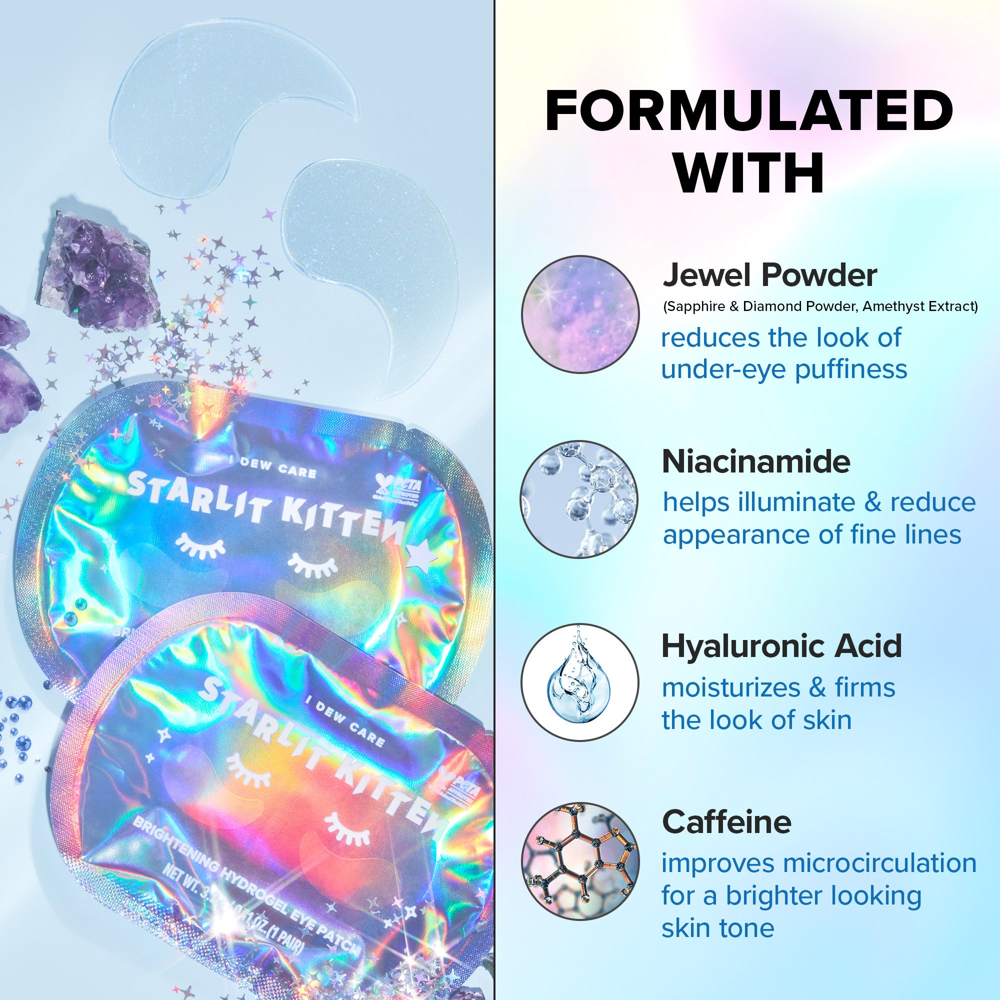 Starlit Kitten Brightening Hydrogel Eye Patch