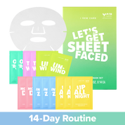 Glass Skin Facial Sheet Mask Variety Pack - Let's Get Sheet Faced