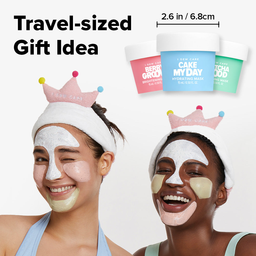 Wash Off Face Mask Set - Mini Scoops – I DEW CARE