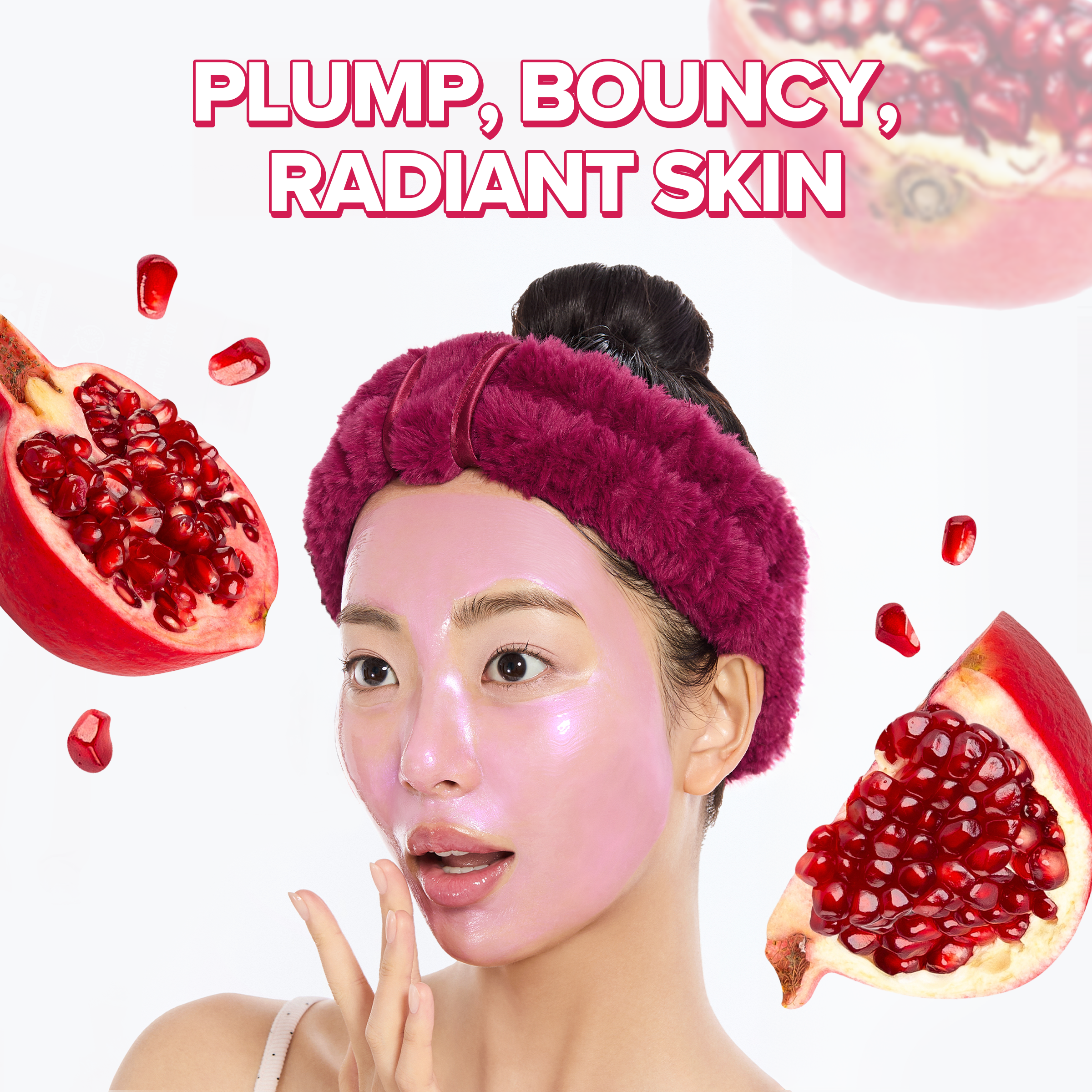 That's a Wrap - Collagen Peel off Mask & Brush & Headband Set