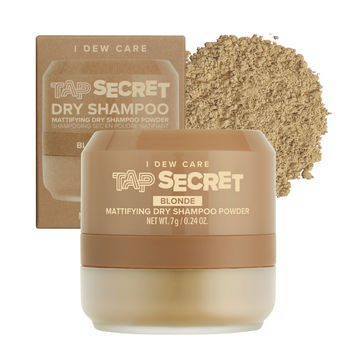 Tap Secret - Mattifying Dry Shampoo Powder (7 colors)
