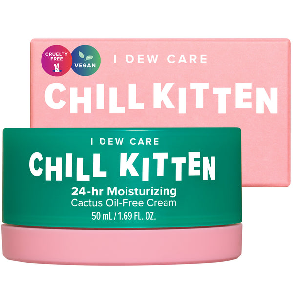 24 hr moisturizing cream, oil free cream - chill kitten