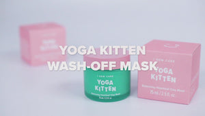 clay mask, balancing heartleaf - yoga kitten - i dew care - video