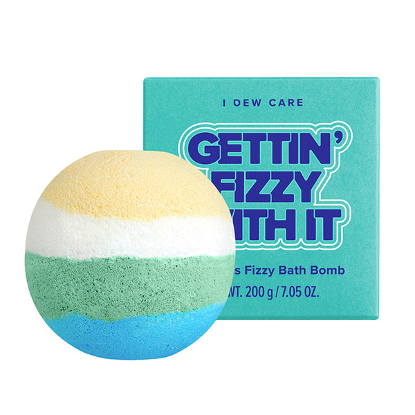 fizzy bath bomb - gettin fizzy with it