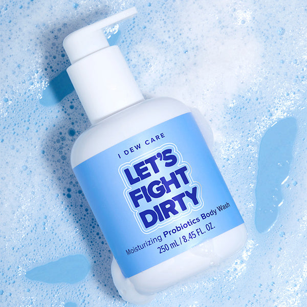 let's fight dirty - moisturizing body wash