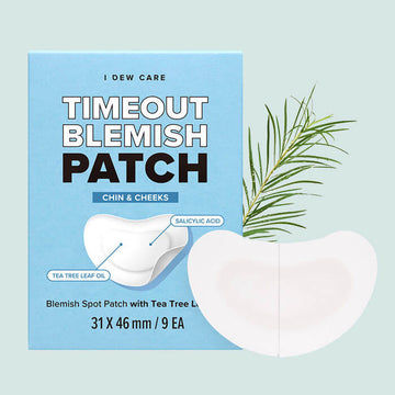 I DEW CARE Timeout Blemish Patch Chin & Cheeks | Hydrocolloid Spot ...