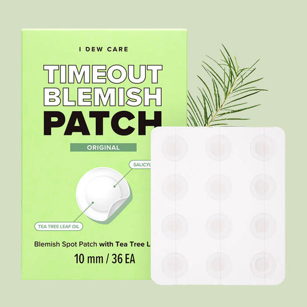 timeout blemish patch original - tea tree acne patch - invisible acne patch